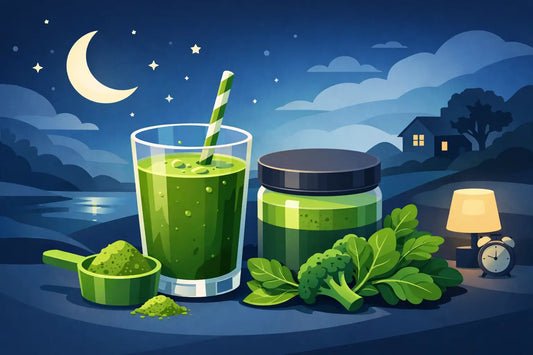 Should I Take Greens at Night?