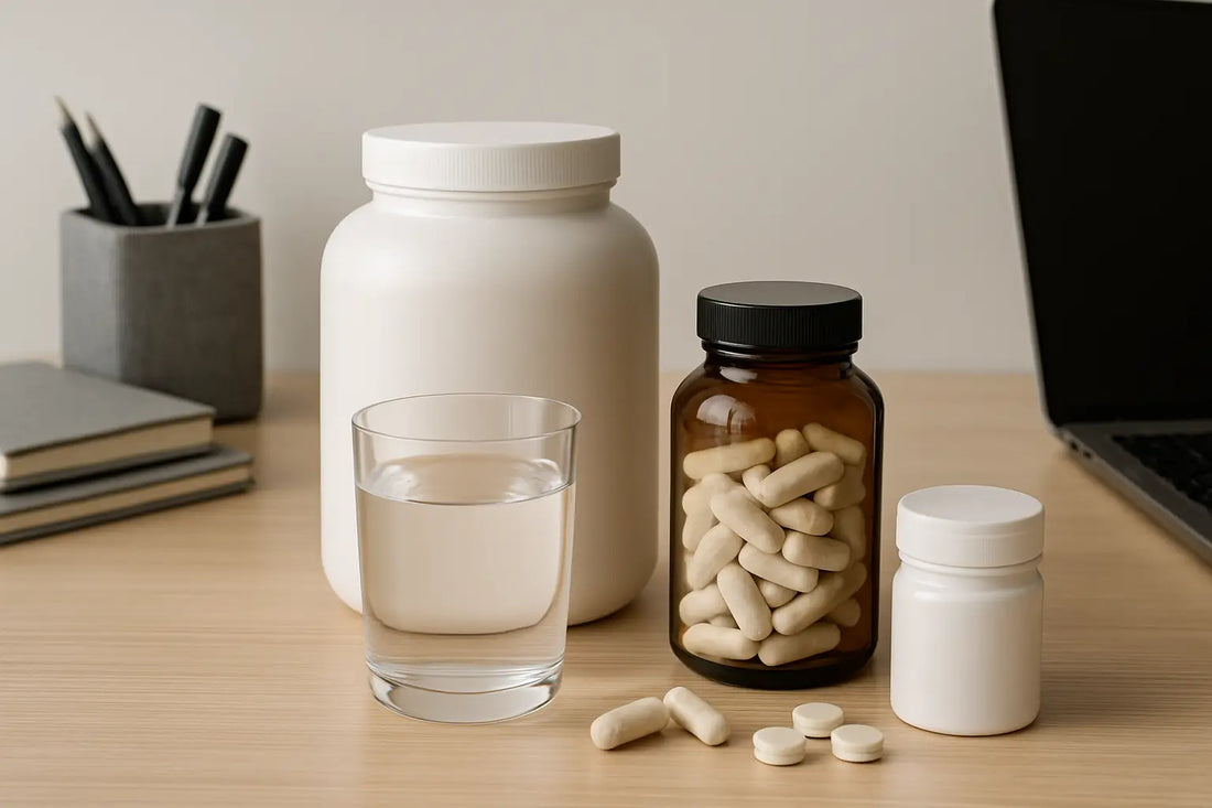 A Calm, Clean Supplement Stack for Workdays