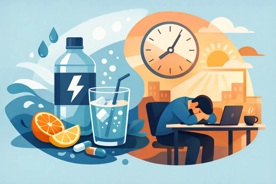 Electrolyte Hydration for Afternoon Slump