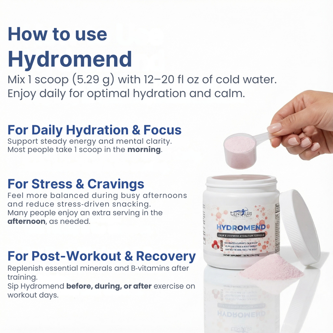 Hydromend Calm & Destress Hydration