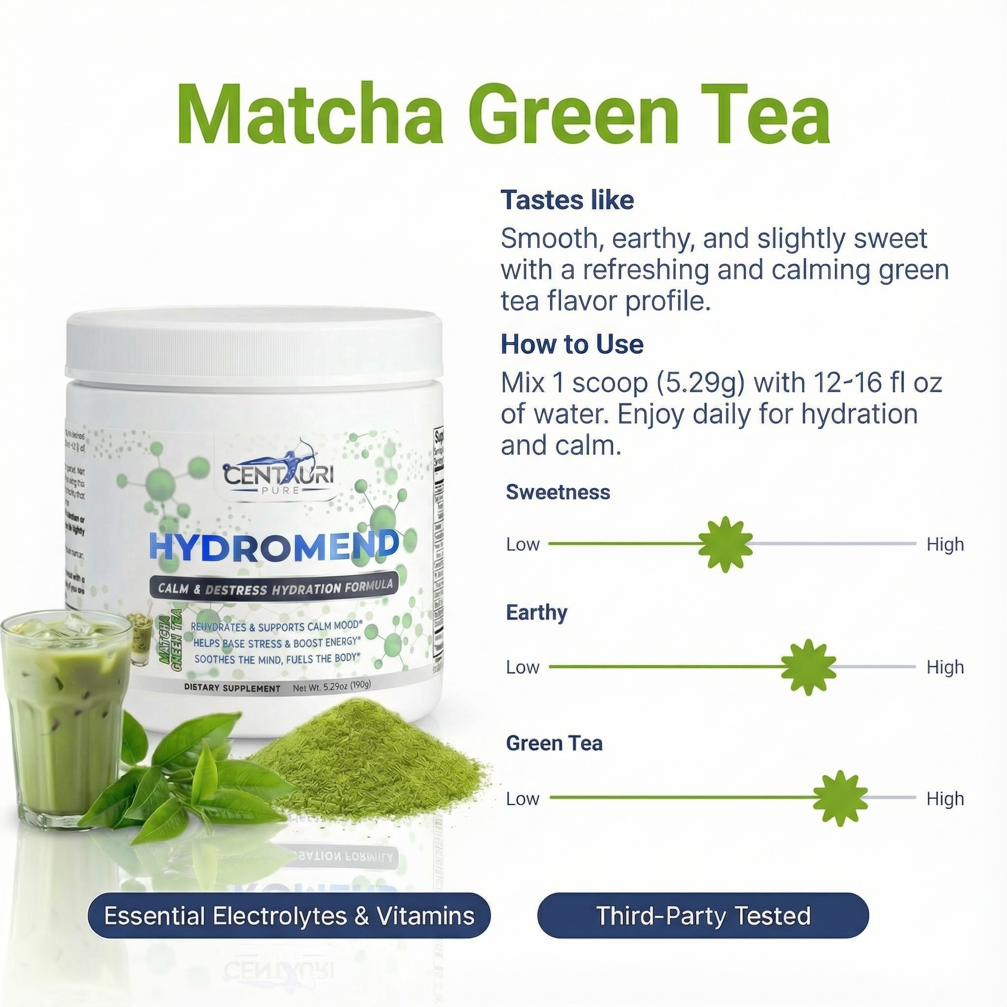 Hydromend Calm & Destress Hydration