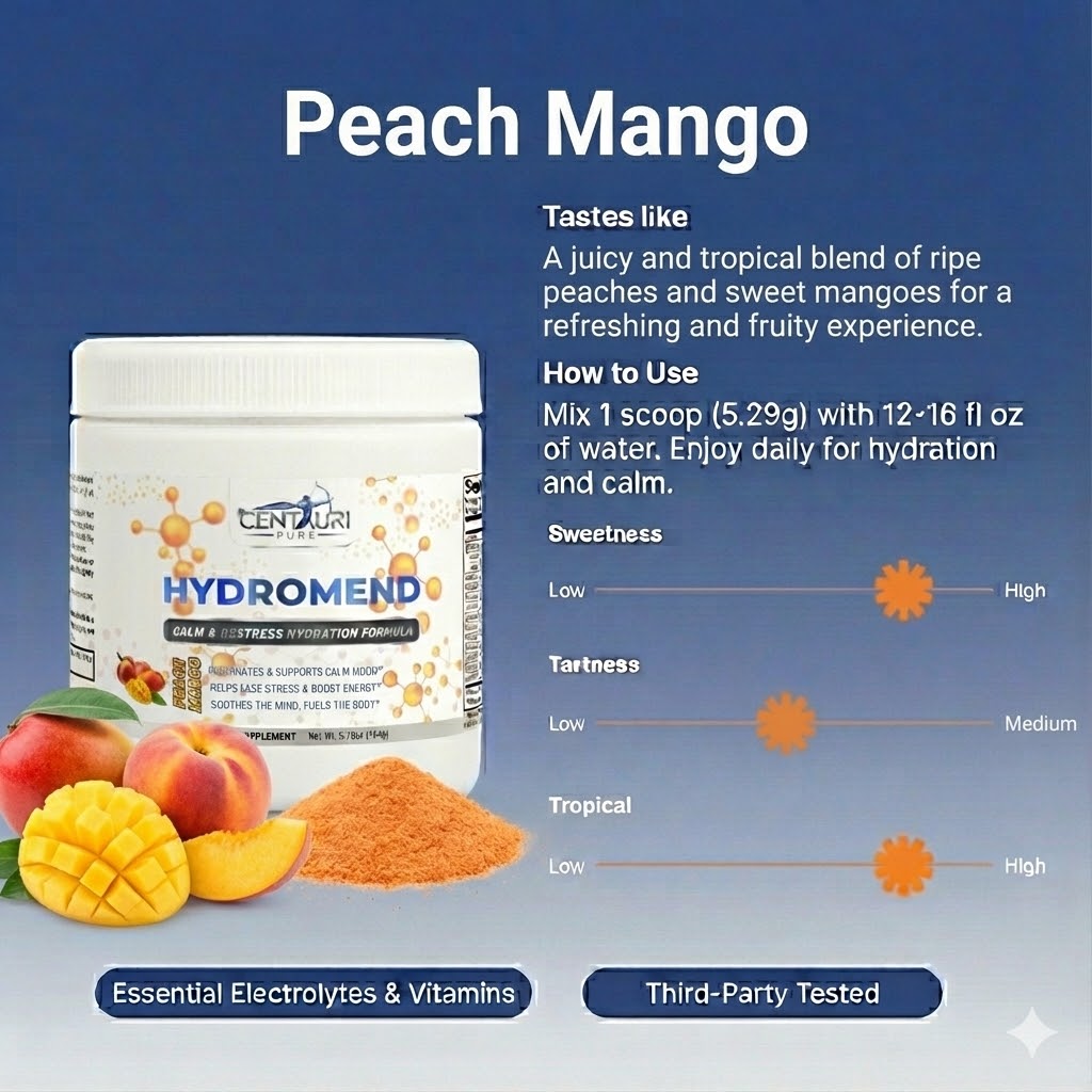 Hydromend Calm Hydration for Cortisol Balance and Weight Loss Support