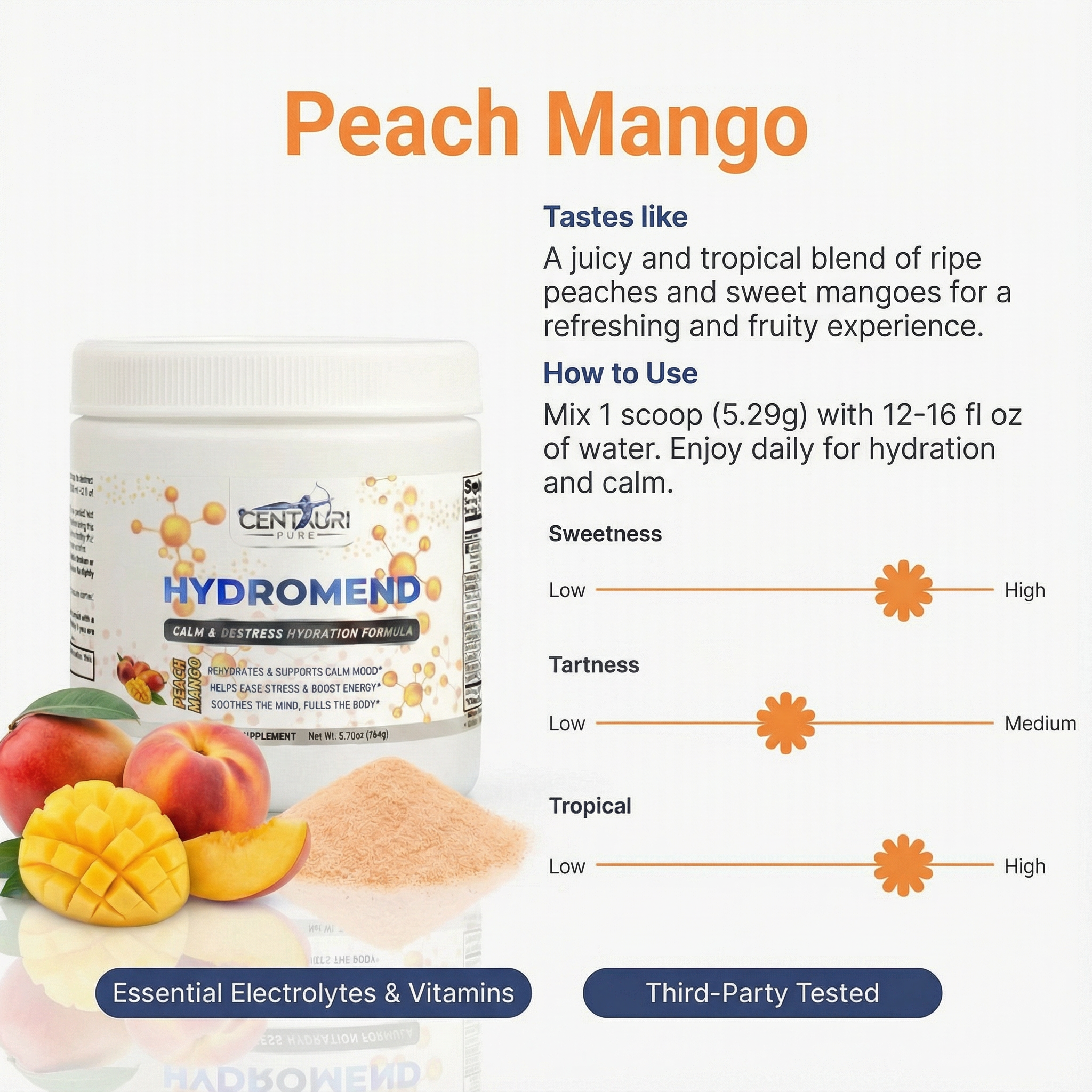 Hydromend Calm & Destress Hydration