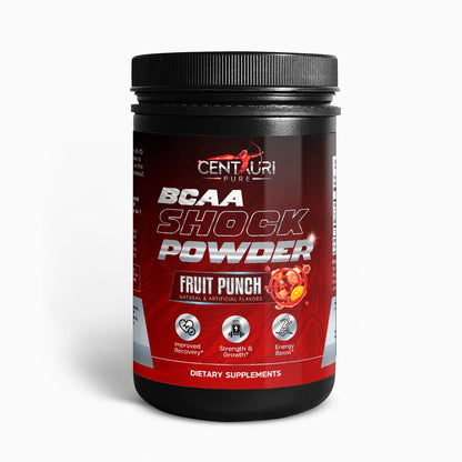 Centauri Pure Post/Recovery BCAA Shock Powder (Fruit Punch)