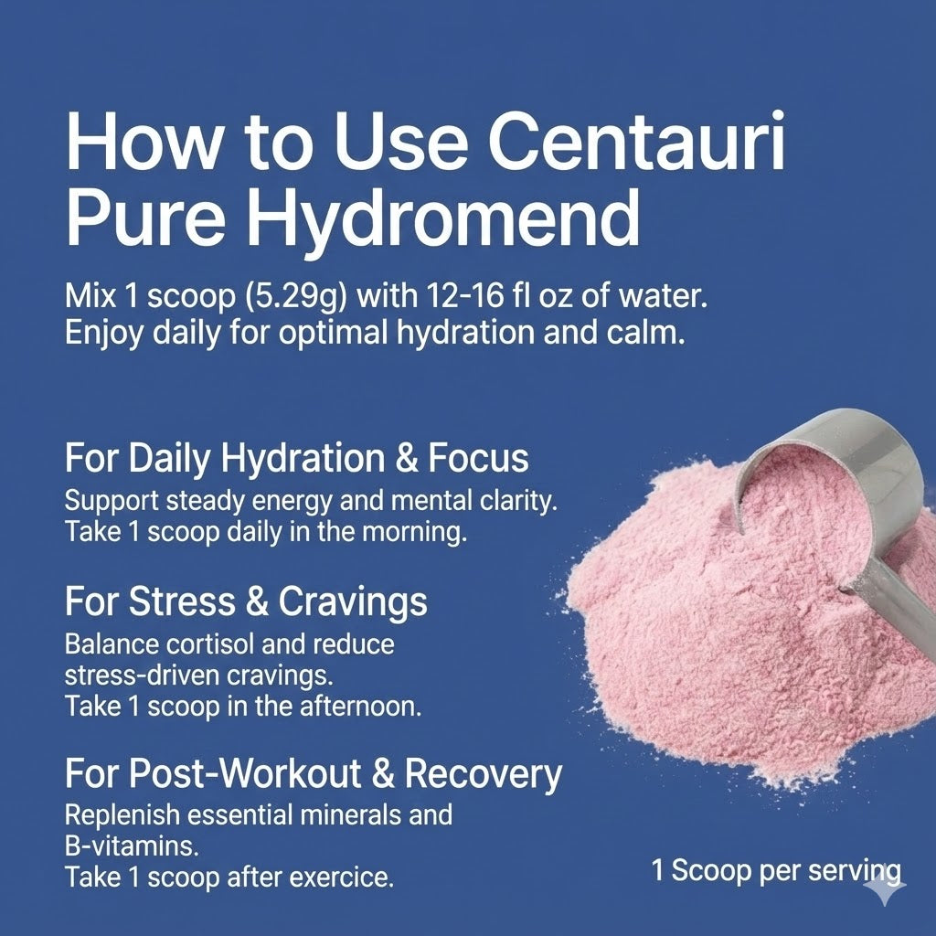 Hydromend Calm Hydration for Cortisol Balance and Weight Loss Support