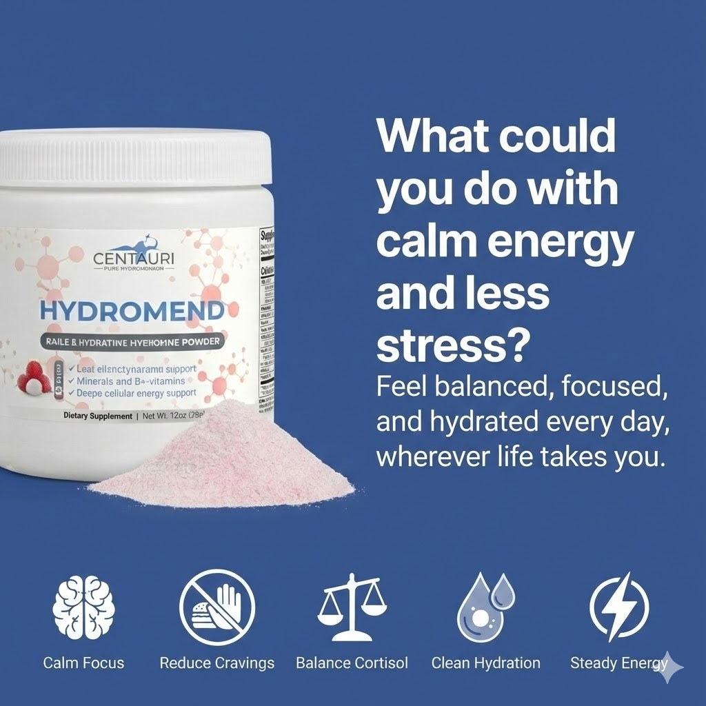 Hydromend Calm Hydration for Cortisol Balance and Weight Loss Support