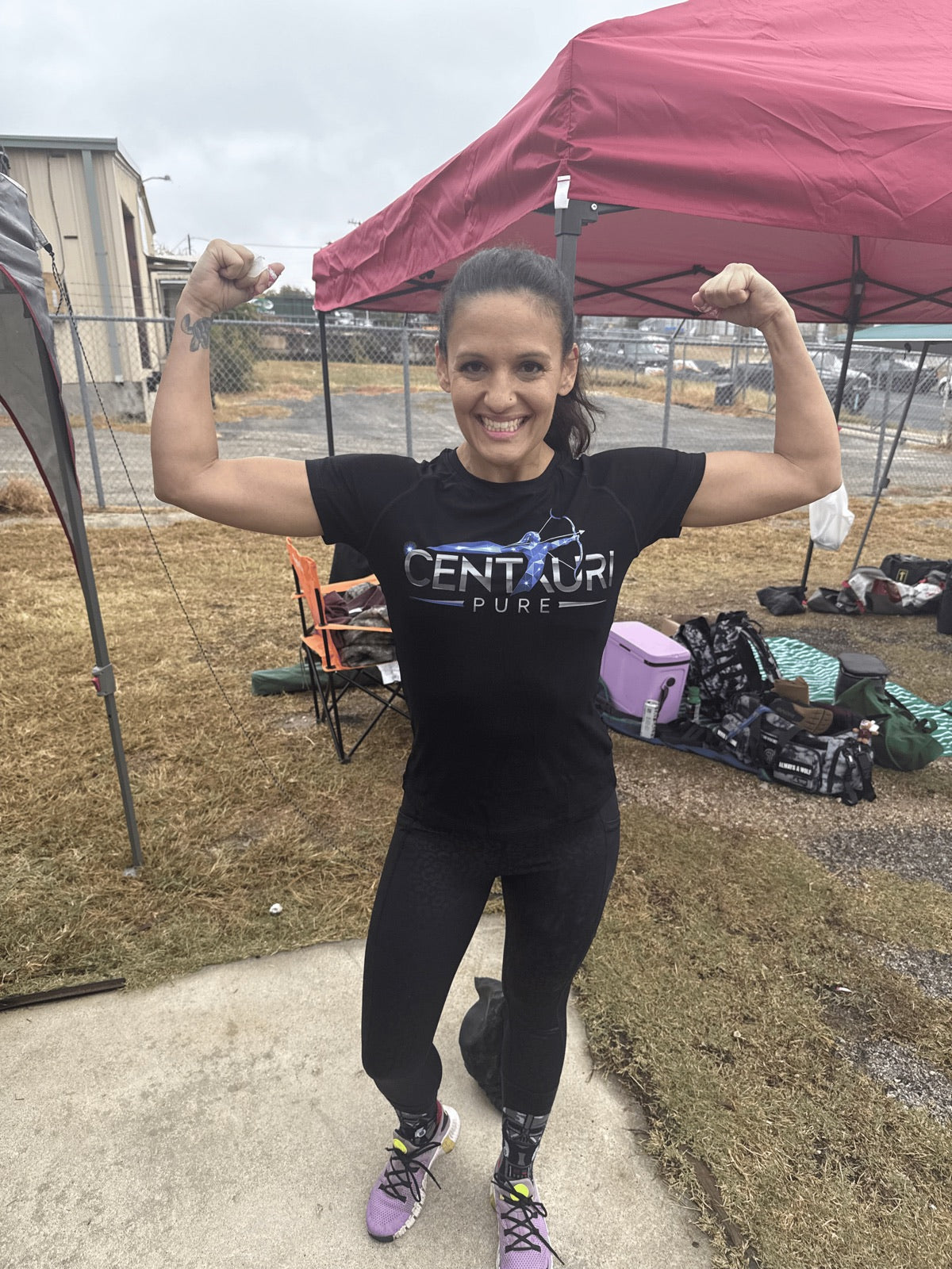 Centauri Pure community at a fitness event